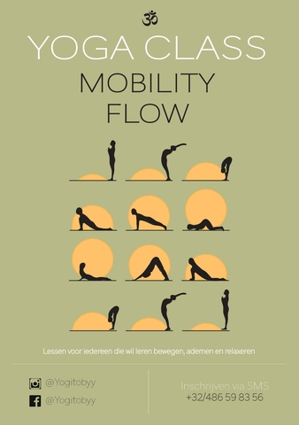 Toby yoga class mobility flow in de loft oostende
